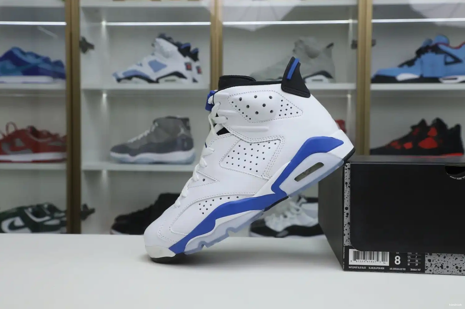 6 JORDAN BLUE SPORT RETRO AIR Kimikick 0512